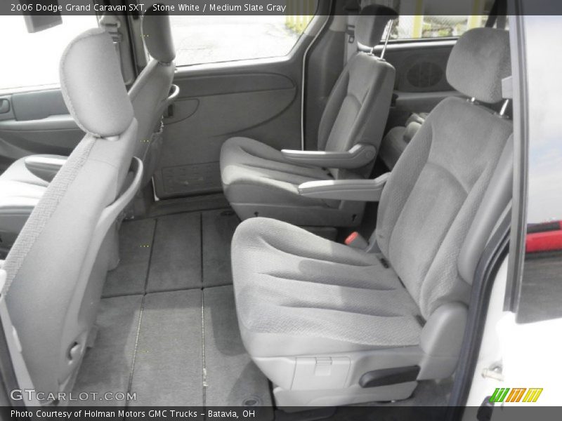 Stone White / Medium Slate Gray 2006 Dodge Grand Caravan SXT