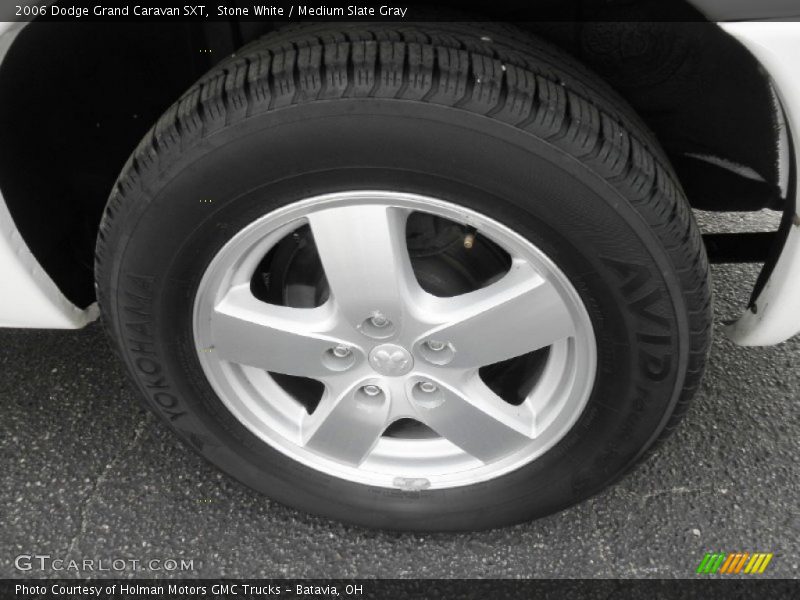 Stone White / Medium Slate Gray 2006 Dodge Grand Caravan SXT