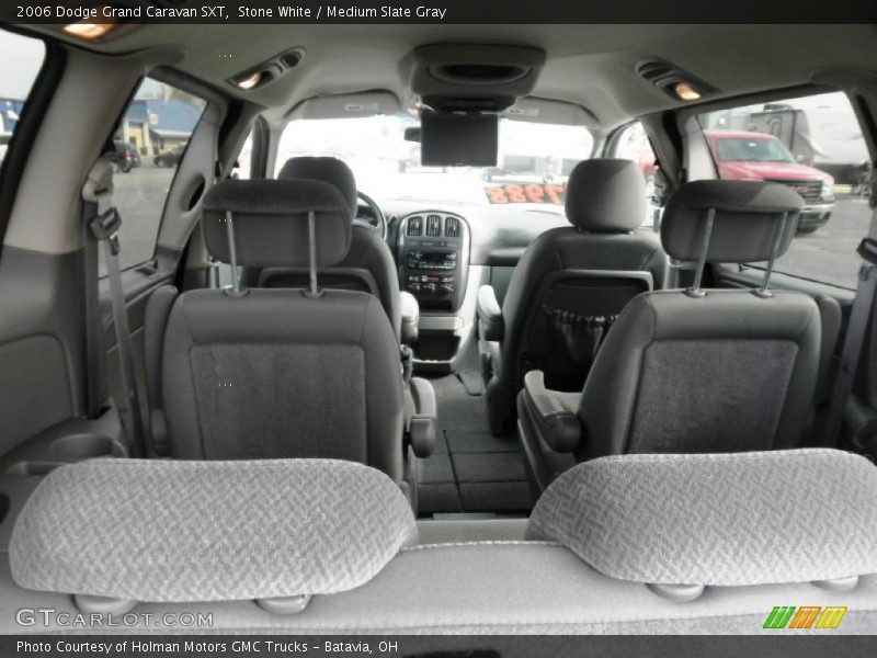 Stone White / Medium Slate Gray 2006 Dodge Grand Caravan SXT