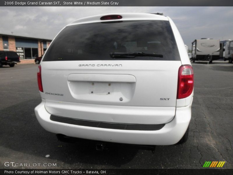 Stone White / Medium Slate Gray 2006 Dodge Grand Caravan SXT