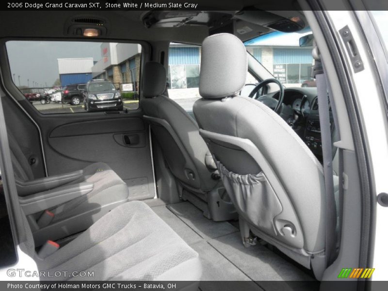 Stone White / Medium Slate Gray 2006 Dodge Grand Caravan SXT