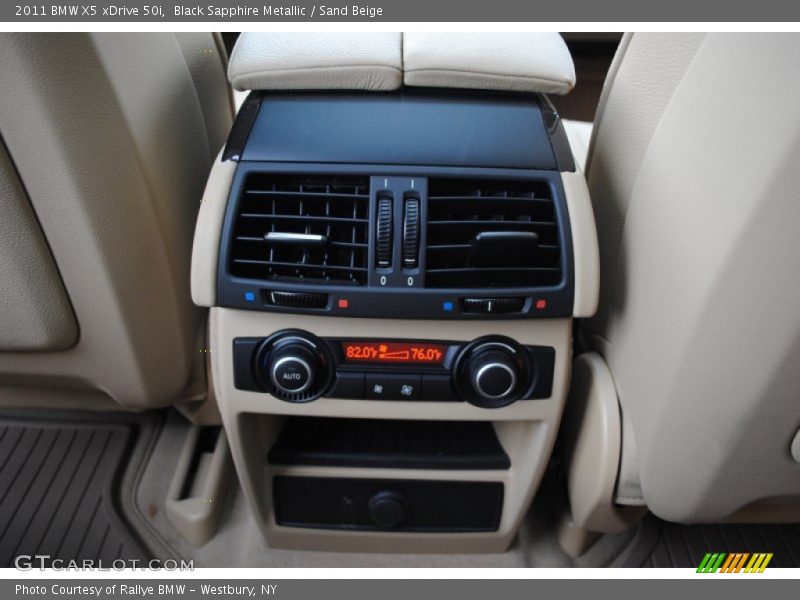 Black Sapphire Metallic / Sand Beige 2011 BMW X5 xDrive 50i