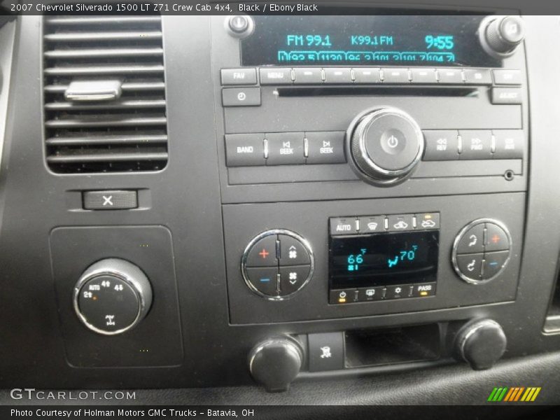 Black / Ebony Black 2007 Chevrolet Silverado 1500 LT Z71 Crew Cab 4x4