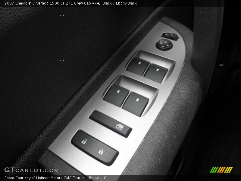 Black / Ebony Black 2007 Chevrolet Silverado 1500 LT Z71 Crew Cab 4x4