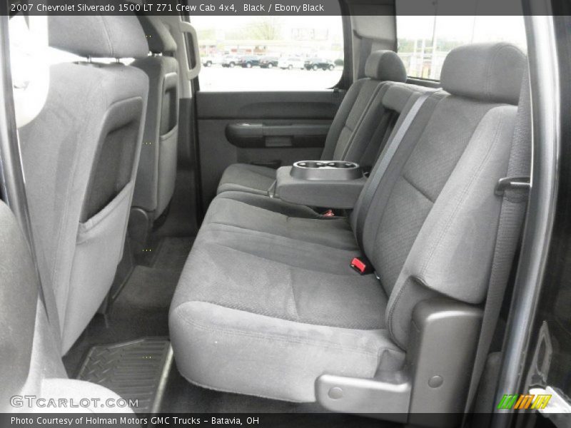 Black / Ebony Black 2007 Chevrolet Silverado 1500 LT Z71 Crew Cab 4x4