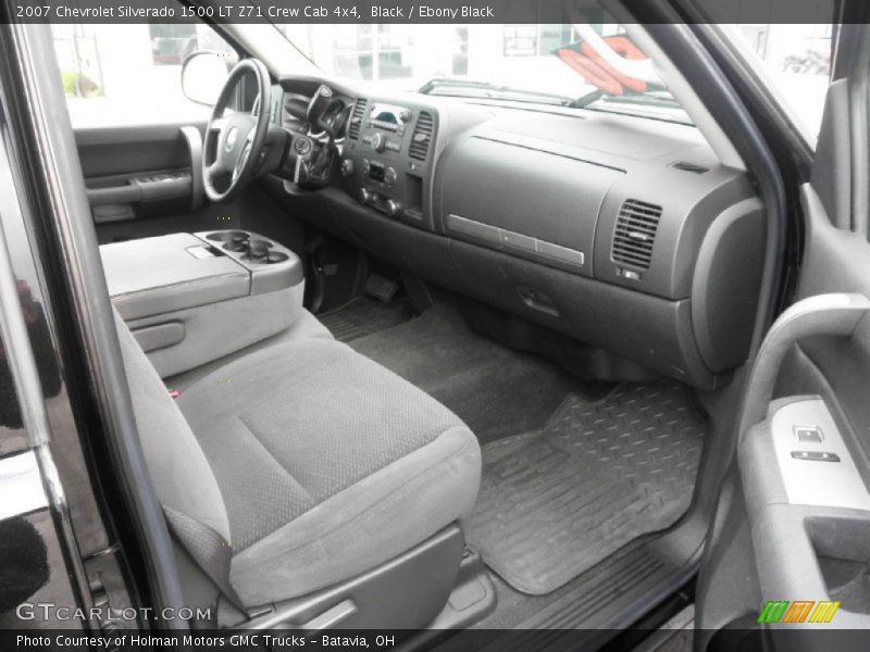 Black / Ebony Black 2007 Chevrolet Silverado 1500 LT Z71 Crew Cab 4x4