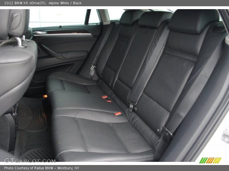 Alpine White / Black 2012 BMW X6 xDrive35i