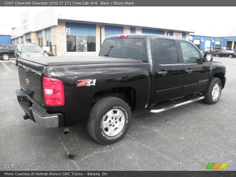 Black / Ebony Black 2007 Chevrolet Silverado 1500 LT Z71 Crew Cab 4x4