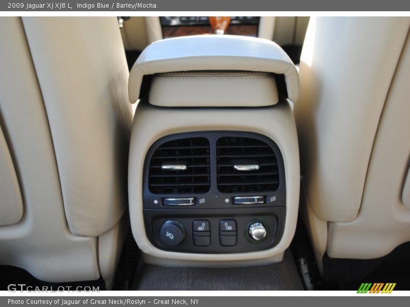 Indigo Blue / Barley/Mocha 2009 Jaguar XJ XJ8 L