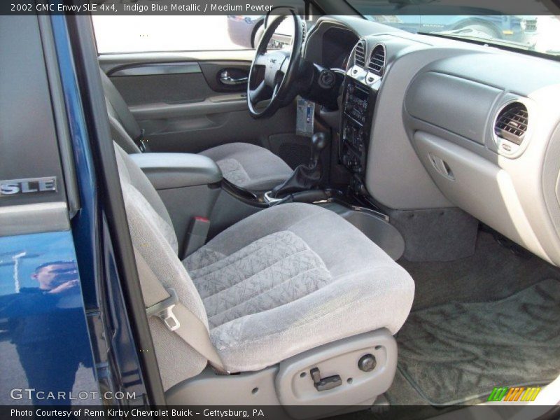 Indigo Blue Metallic / Medium Pewter 2002 GMC Envoy SLE 4x4