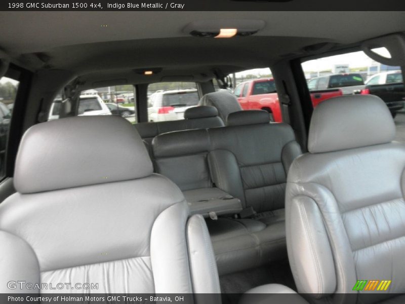 Indigo Blue Metallic / Gray 1998 GMC Suburban 1500 4x4