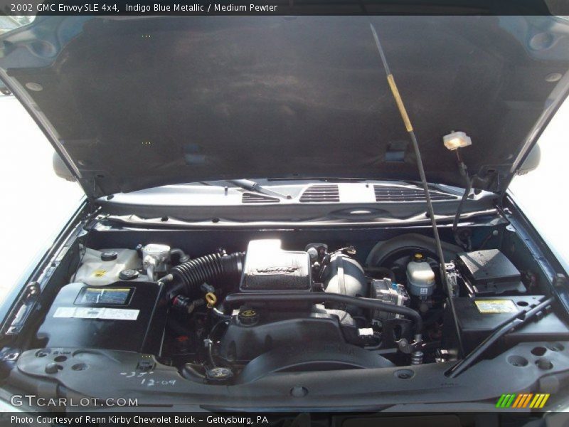 Indigo Blue Metallic / Medium Pewter 2002 GMC Envoy SLE 4x4