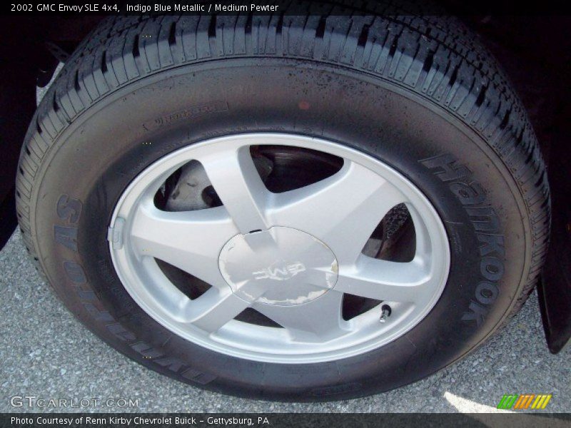 Indigo Blue Metallic / Medium Pewter 2002 GMC Envoy SLE 4x4