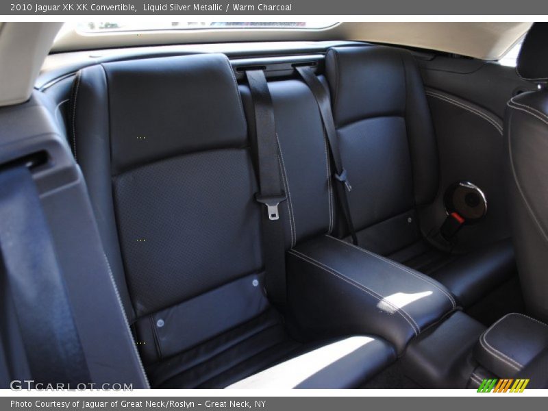 Liquid Silver Metallic / Warm Charcoal 2010 Jaguar XK XK Convertible