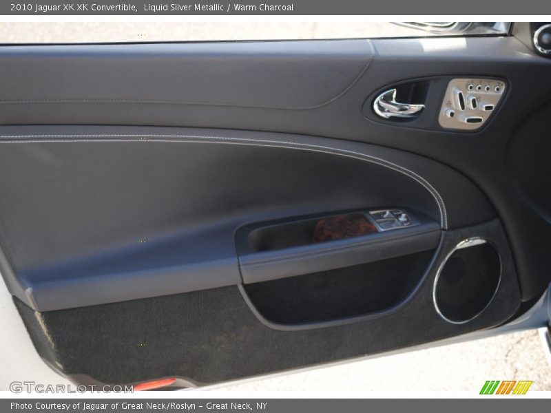 Liquid Silver Metallic / Warm Charcoal 2010 Jaguar XK XK Convertible