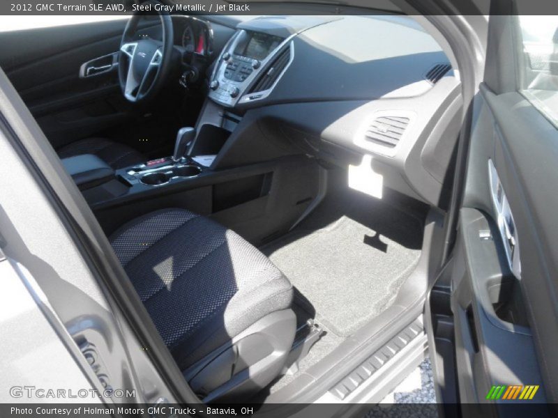Steel Gray Metallic / Jet Black 2012 GMC Terrain SLE AWD
