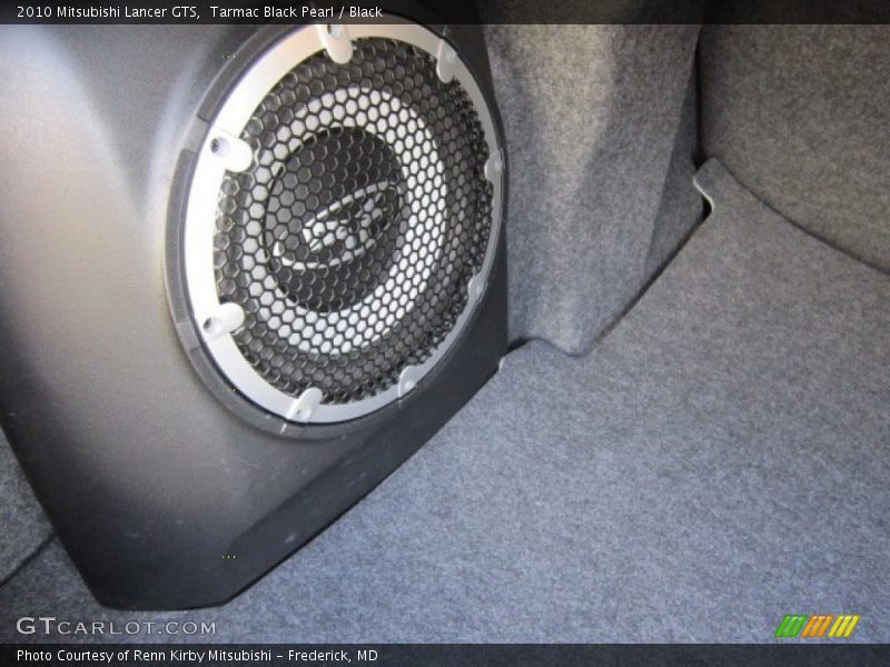 Tarmac Black Pearl / Black 2010 Mitsubishi Lancer GTS