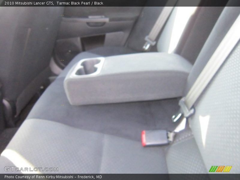 Tarmac Black Pearl / Black 2010 Mitsubishi Lancer GTS