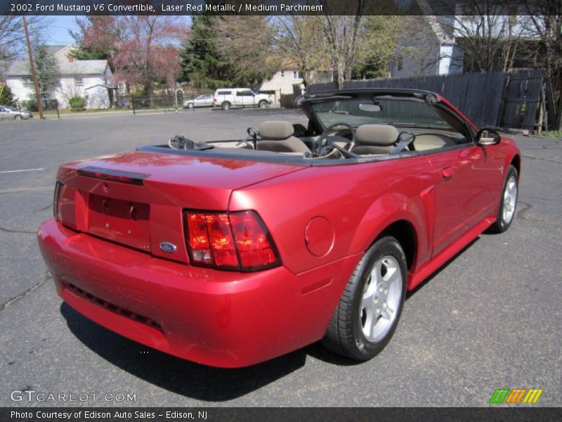  2002 Mustang V6 Convertible Laser Red Metallic