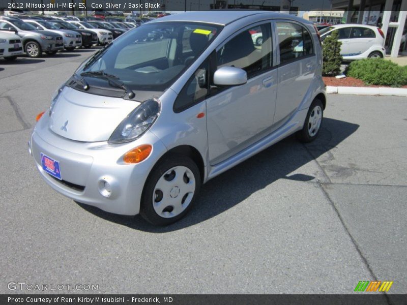 Cool Silver / Basic Black 2012 Mitsubishi i-MiEV ES