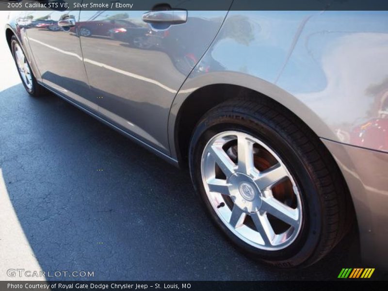 Silver Smoke / Ebony 2005 Cadillac STS V8