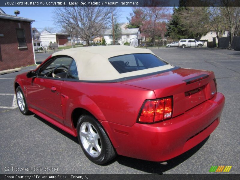  2002 Mustang V6 Convertible Laser Red Metallic