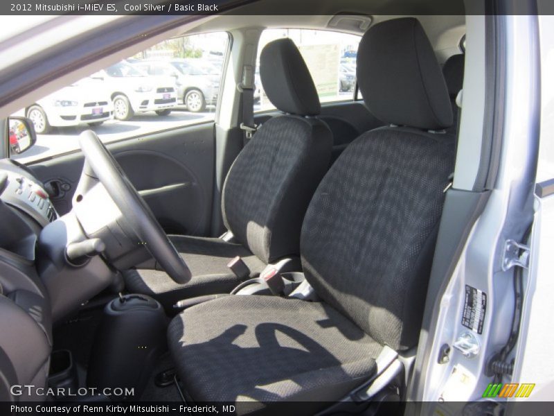  2012 i-MiEV ES Basic Black Interior