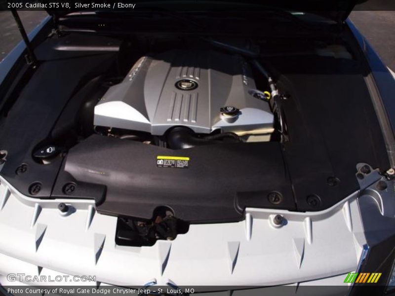 Silver Smoke / Ebony 2005 Cadillac STS V8