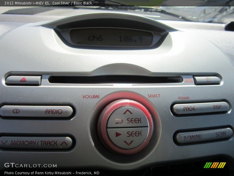 Audio System of 2012 i-MiEV ES