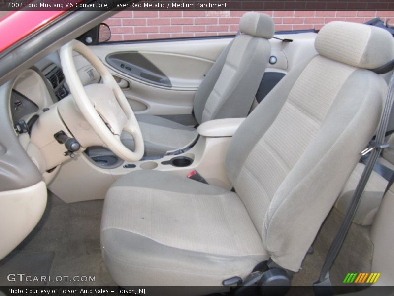 2002 Mustang V6 Convertible Medium Parchment Interior