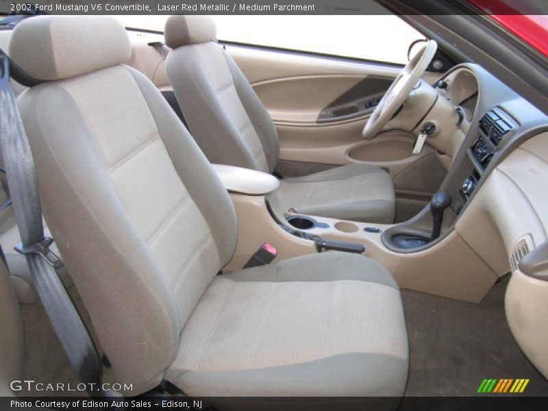  2002 Mustang V6 Convertible Medium Parchment Interior