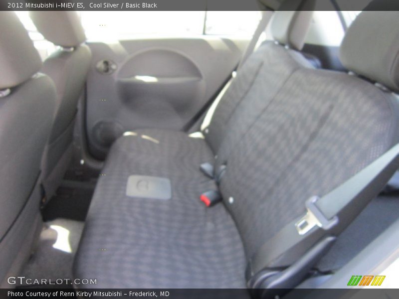 Cool Silver / Basic Black 2012 Mitsubishi i-MiEV ES