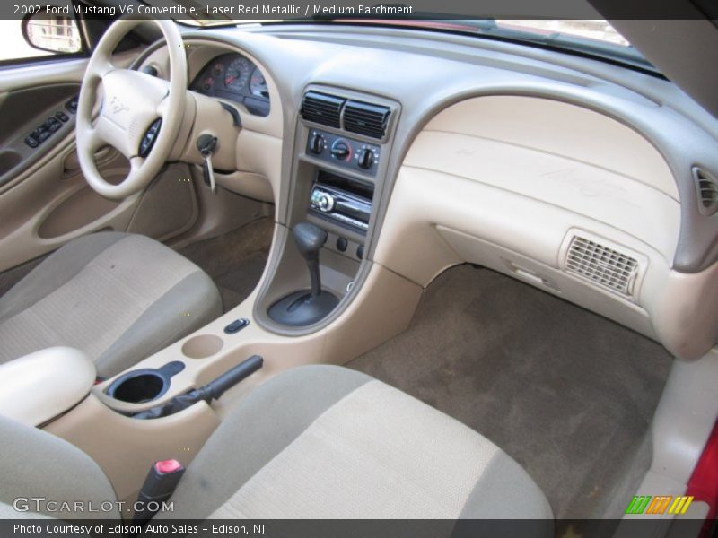 Dashboard of 2002 Mustang V6 Convertible