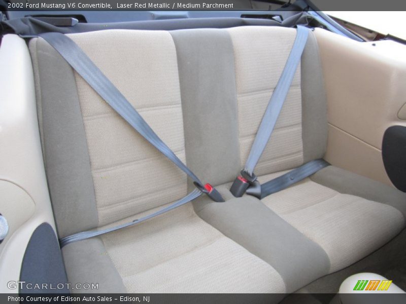 Rear Seat of 2002 Mustang V6 Convertible