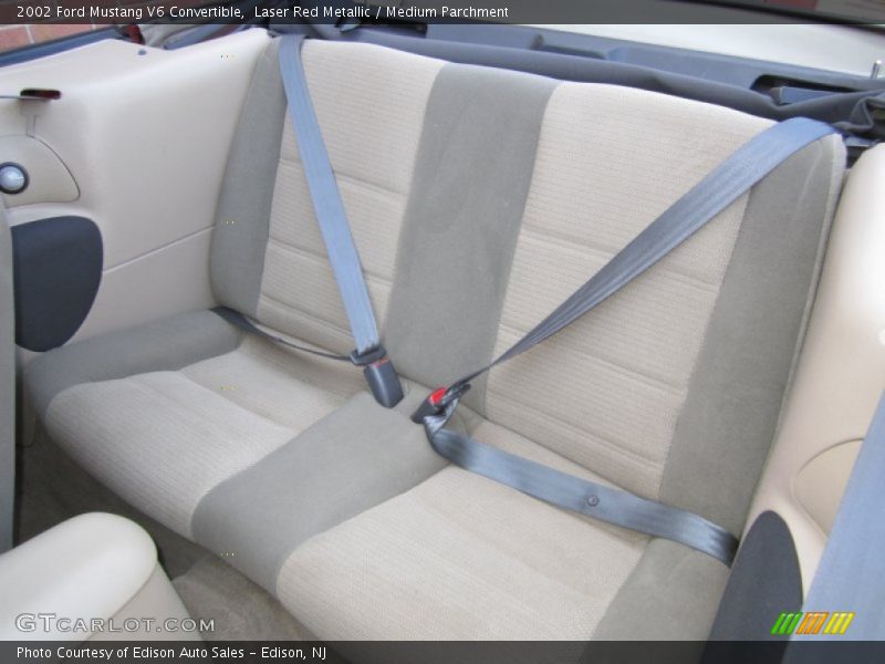 Rear Seat of 2002 Mustang V6 Convertible
