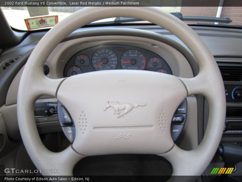  2002 Mustang V6 Convertible Steering Wheel