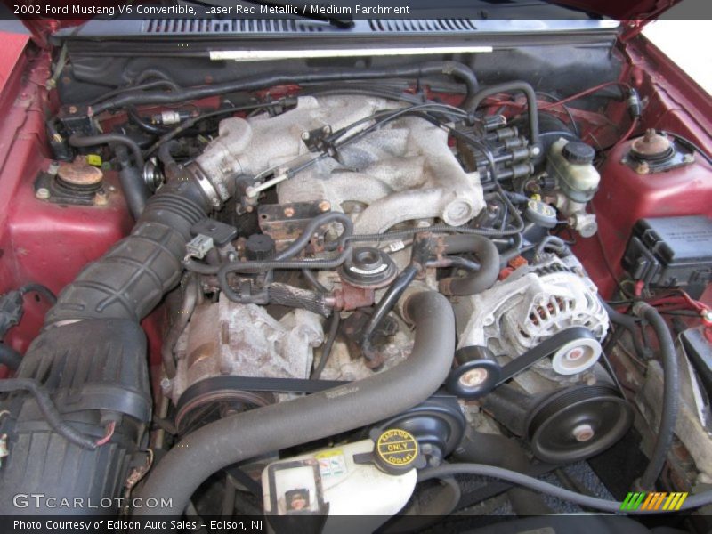  2002 Mustang V6 Convertible Engine - 3.8 Liter OHV 12-Valve V6
