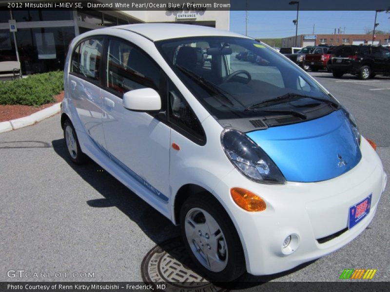 Front 3/4 View of 2012 i-MiEV SE