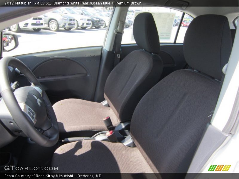  2012 i-MiEV SE Premium Brown Interior