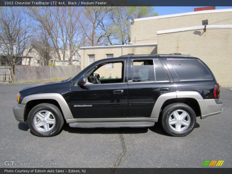 Black / Medium Pewter 2003 Chevrolet TrailBlazer LTZ 4x4