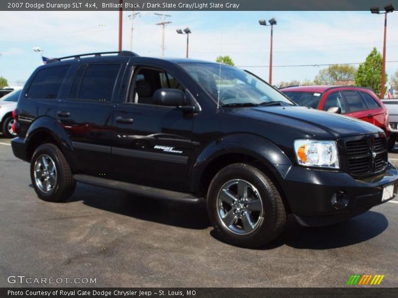 Brilliant Black / Dark Slate Gray/Light Slate Gray 2007 Dodge Durango SLT 4x4