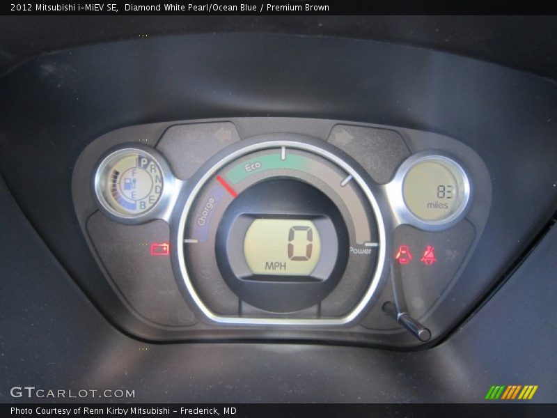  2012 i-MiEV SE SE Gauges