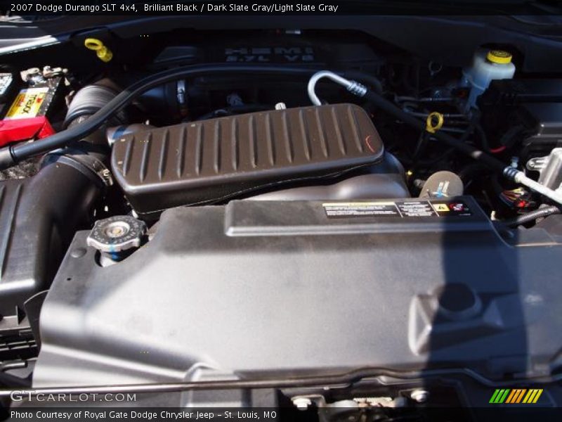 Brilliant Black / Dark Slate Gray/Light Slate Gray 2007 Dodge Durango SLT 4x4