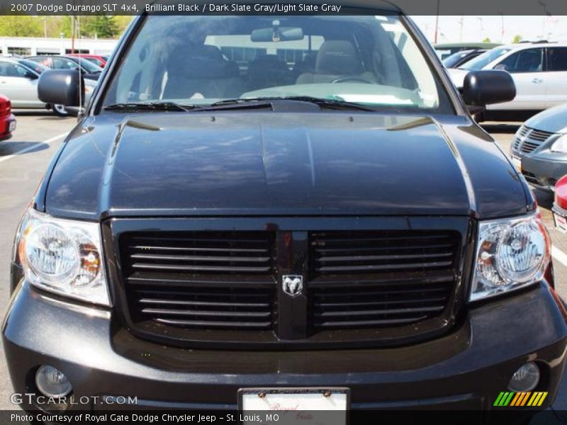Brilliant Black / Dark Slate Gray/Light Slate Gray 2007 Dodge Durango SLT 4x4