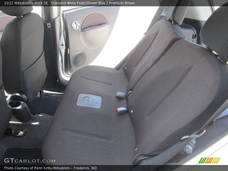Rear Seat of 2012 i-MiEV SE