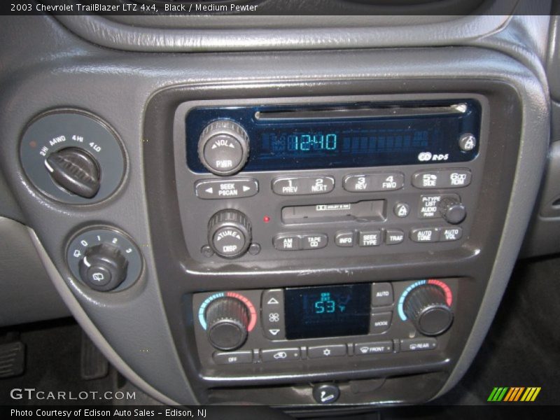 Black / Medium Pewter 2003 Chevrolet TrailBlazer LTZ 4x4