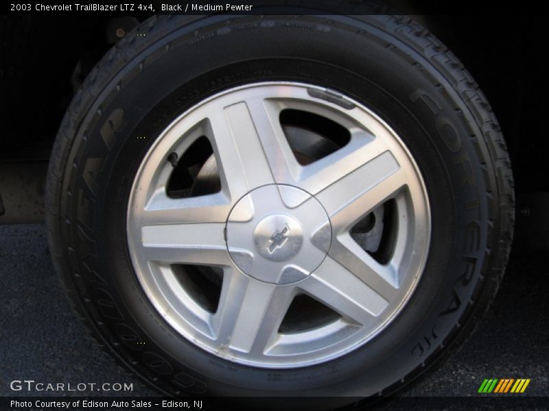Black / Medium Pewter 2003 Chevrolet TrailBlazer LTZ 4x4