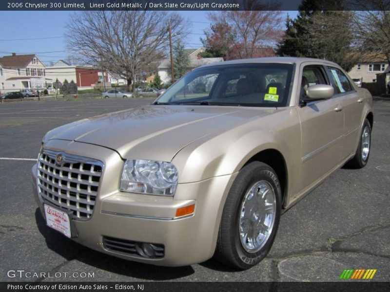Linen Gold Metallic / Dark Slate Gray/Light Graystone 2006 Chrysler 300 Limited
