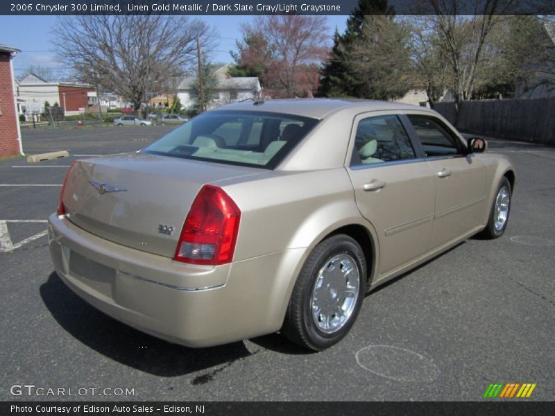 Linen Gold Metallic / Dark Slate Gray/Light Graystone 2006 Chrysler 300 Limited