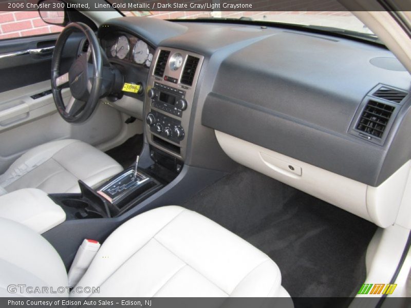 Linen Gold Metallic / Dark Slate Gray/Light Graystone 2006 Chrysler 300 Limited
